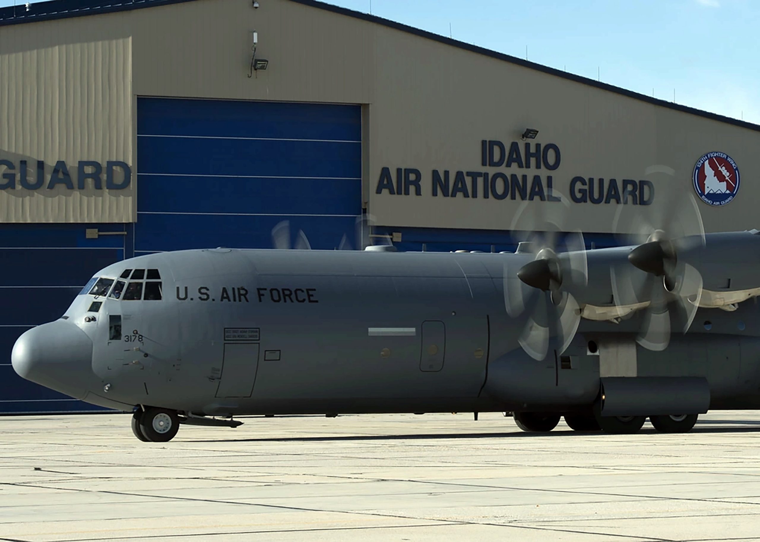 Gowen Field C-130 Hangar