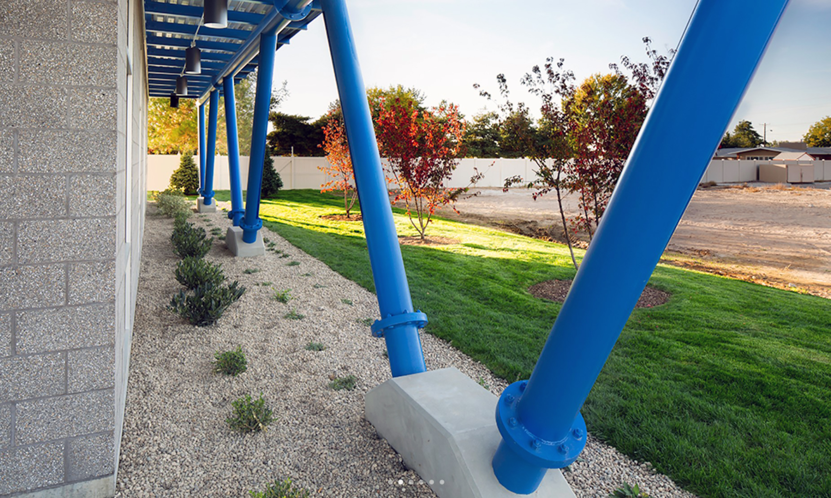 HD Fowler entry canopy