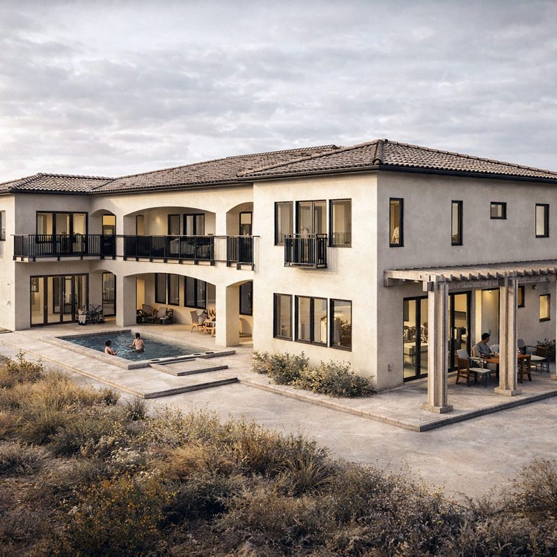 Rocky Knoll Towards Owner's Suite