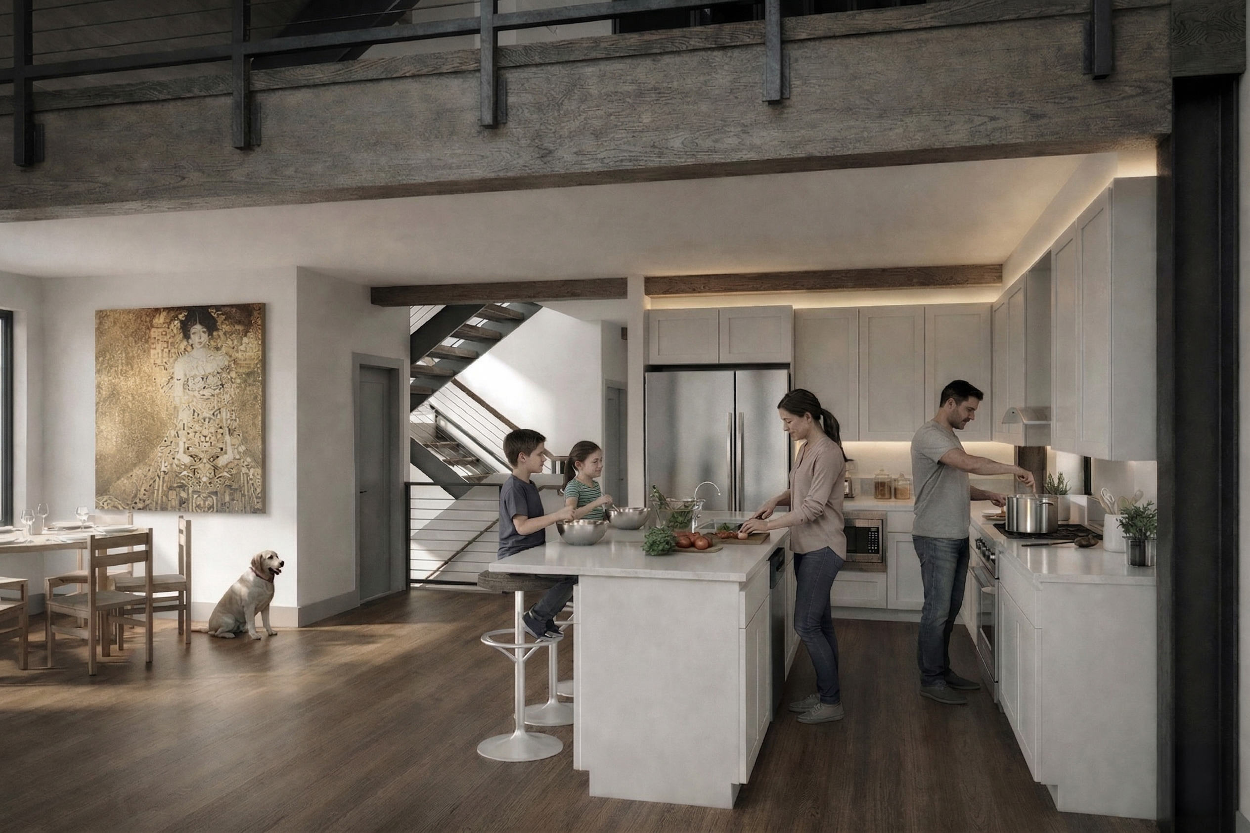 Mountain Cabin kitchen